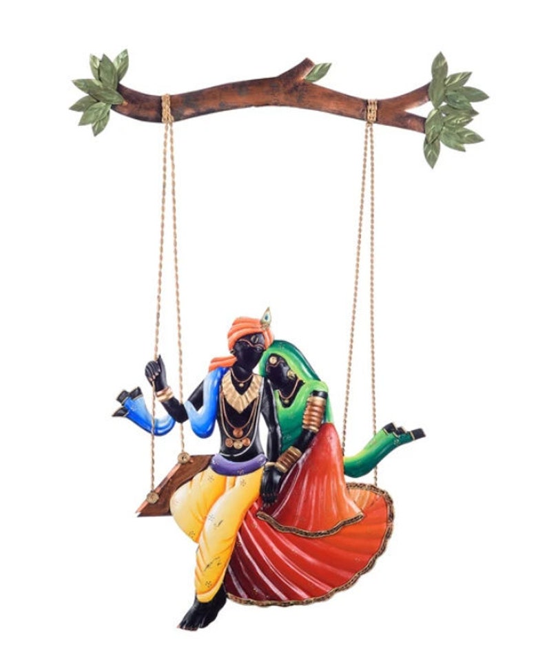 Radha Krishna Swing Etsy
