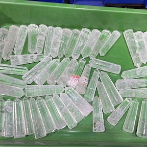 25pieces Bulk 3&quot; Clear Quartz Obelisk | Bulk Clear Quartz Tower Wholesale | Master Healer Crystal Point Gemstone Obelisk | Bulk Crystal Wand
