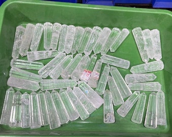 Clear Quartz Obelisk Set | Master Healer Gemstone Wands (2.5-4 Inch)