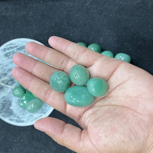 Natural High Quality Green Aventurine Tumbled Stone Polished Protection Metaphysical Meditation Spiritual Healing For Housewarming Crystal.