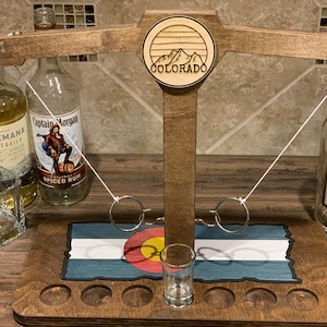 Hook and Ring Game/Ring Toss Game State Theme Colorado