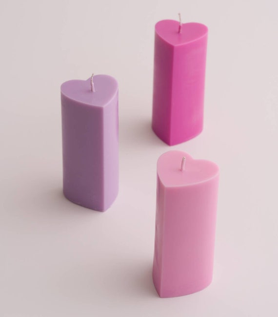 difícil He aprendido Existe Vela de pilar en forma de corazón / Vela de cera de soja / - Etsy España difícil He aprendido Existe Vela de pilar en forma de corazón / Vela de cera de soja / - Etsy España