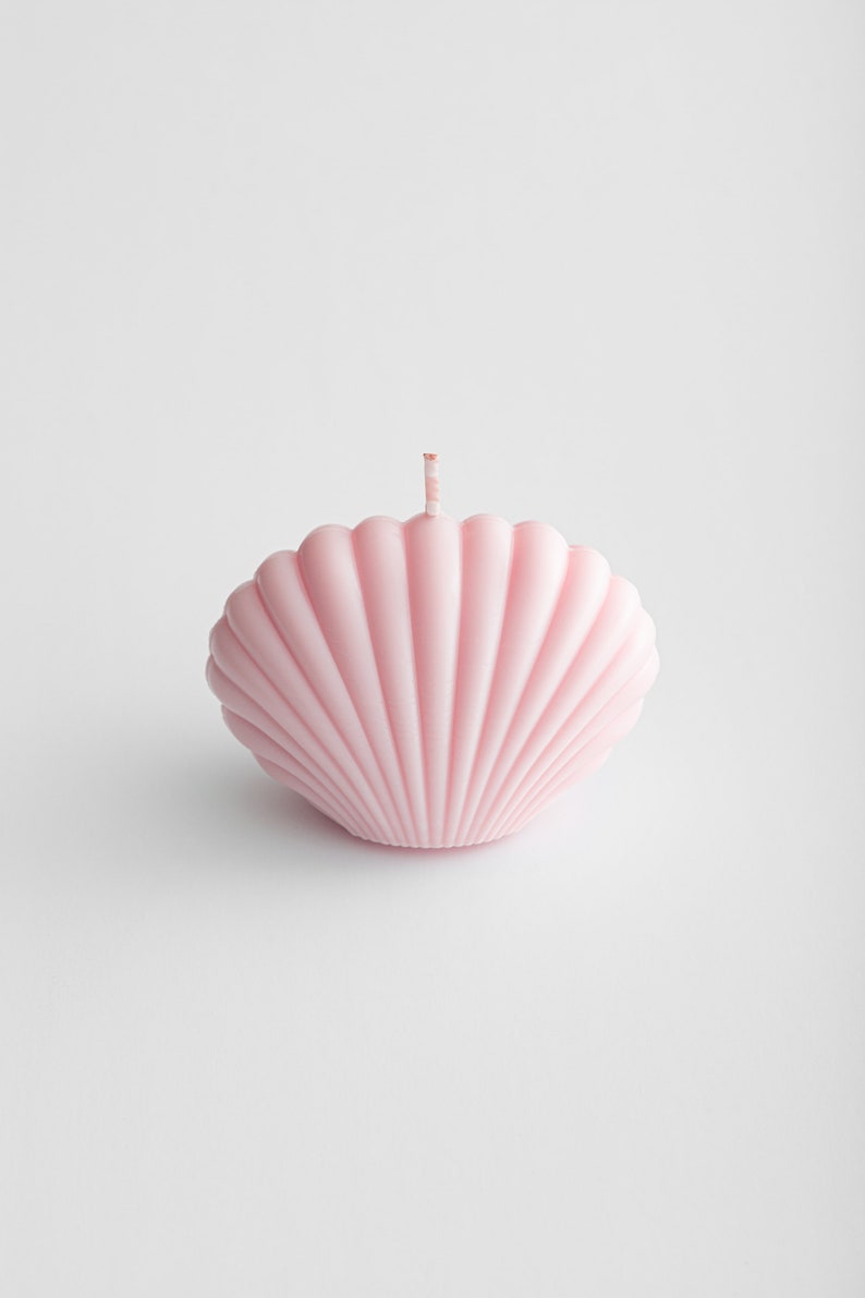 Shell candle Soy Wax Candle / Christmas Stocking Filler / Home Decor Candle / Gift for Her / Vegan candle / Birthday Gift image 3