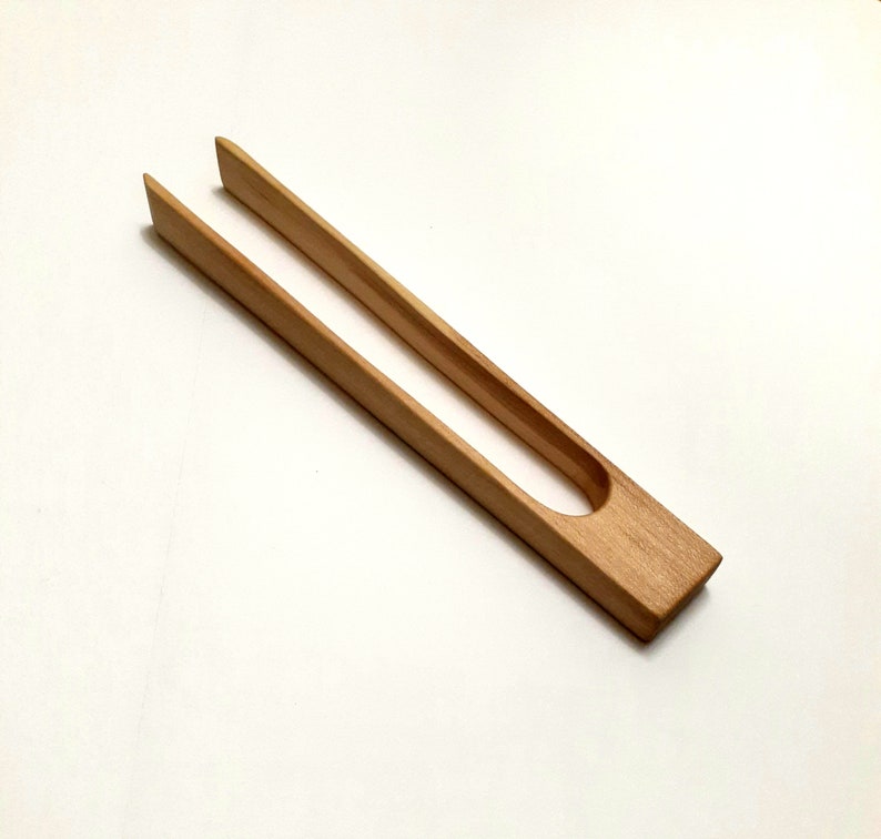 Handmade Wooden Toaster Tongs Etsy
