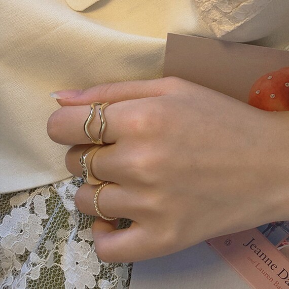 Korean clearance style rings