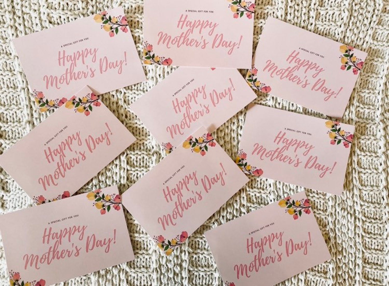 Set of Mothers Day Cards Bulk Mothers Day Cards Set of 20 Etsy
