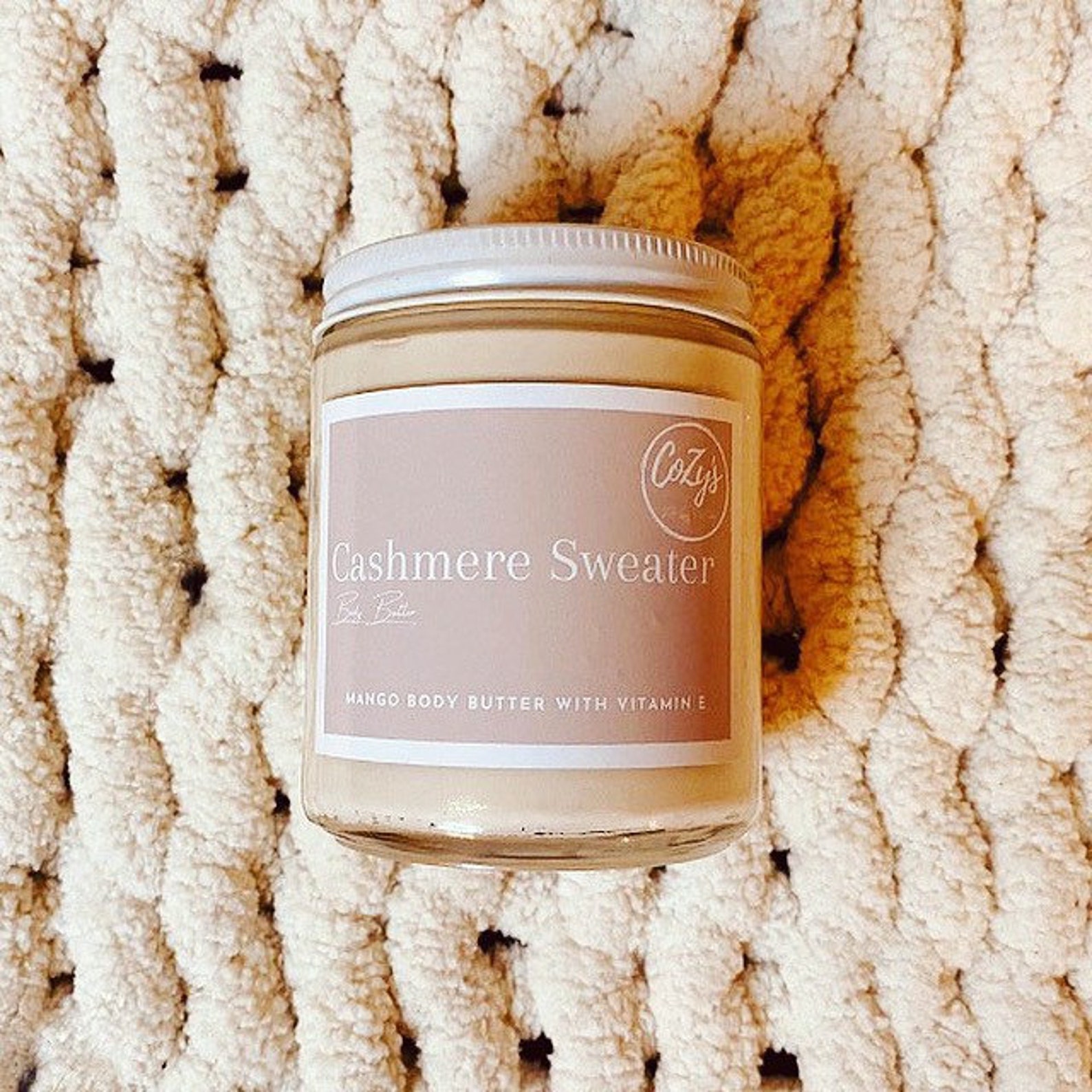 Cocoa Butter Cashmere Scented Body Butter Cashmere Sweater Etsy