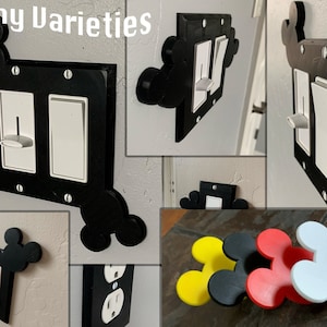 Mouse Switch Plates - Outlet Cover - Disney Themed Switchplates