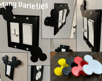 Mouse Switch Plates - Outlet Cover - Disney Themed Switchplates