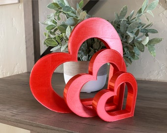 Heart Decor - Valentin Decor - 3d Printed Heart