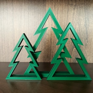 Self Standing Tree Decor - Christmas Trees - Winter Decor