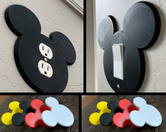 Mouse Switch Plate/Outlet Cover