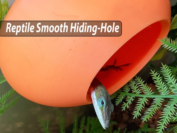 Reptile Wall Hide - Gecko Hiding Hole - Tank Decor