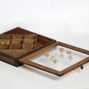 Wooden D20 Dice Box, Wooden Dice Box, Dice Tower DND, Dice Organizer Customizable, Wooden Dice Organizer, dice organizer dnd, Dnd Present