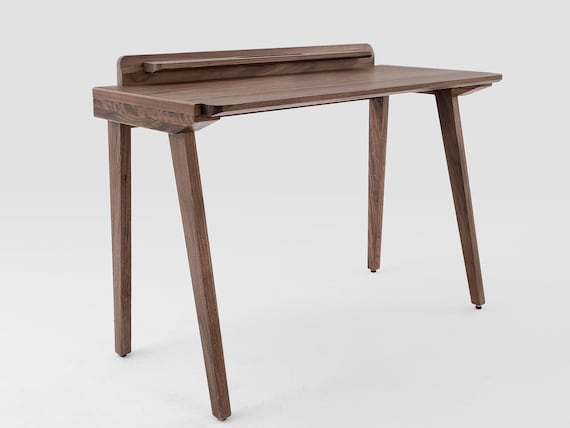 Modern minimalist computer desk outlet