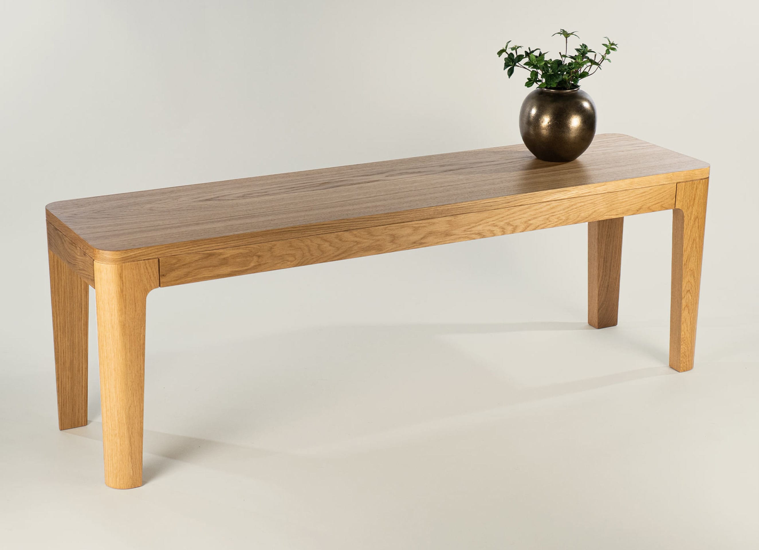 Scandinavian wooden bench deals