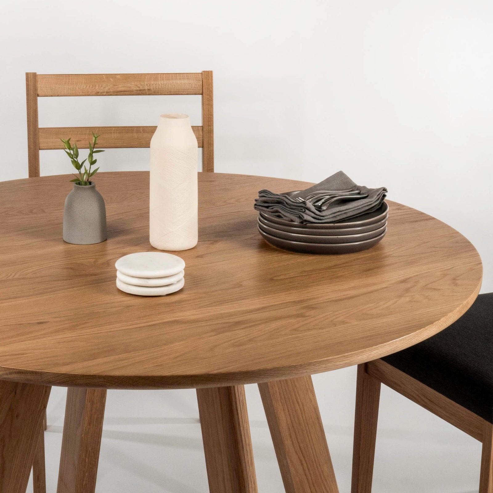 42 round oak table best sale