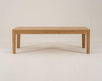Coffee Table | Contemporary Scandinavian | Square and Rectangular Oak Coffee Table | Modern Oak Low Table | Perle Coffee Table