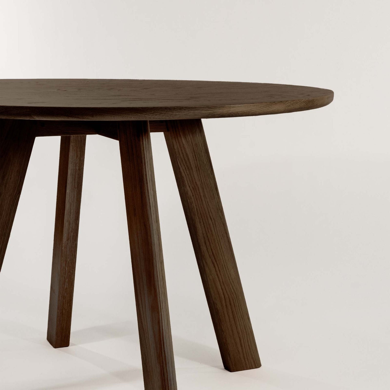 Round Dining Table | Solid Wood Scandinavian Table 42" | Made of Solid ...