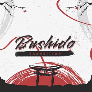 Red and White Japanese Stinger Transition : Animated Twitch Scene Transition
