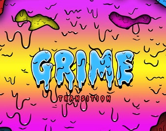 Transición multicolor trippy stinger : Transición animada de la escena de Twitch