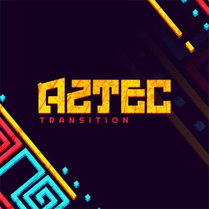 Aztec Yellow Stinger Transition : Animated Twitch Scene Transition