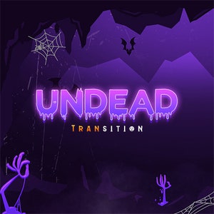 Halloween Pumpkin Stinger Transition : Transición de escena animada de Twitch