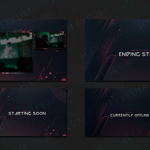 Valorant Animated Twitch Overlay Package : Webcam Screens - Etsy Denmark