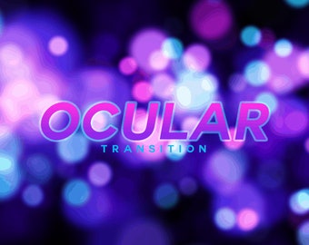 Blue & Purple Neon Stinger Transition : Transition de scène Twitch animée