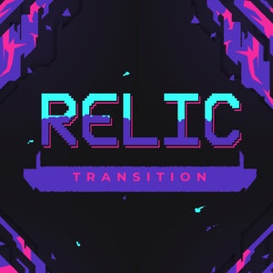 Retro Pixel Stinger Transition : Animated Twitch Scene Transition