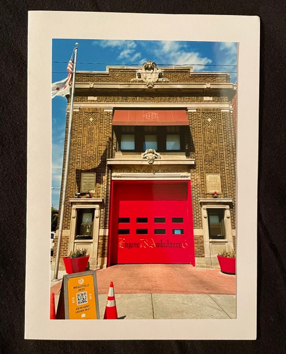 Firehouse Wrigley Field Etsy
