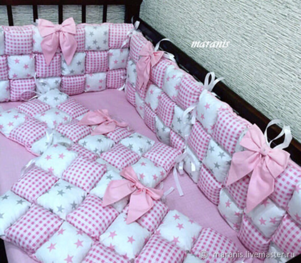 Baby bumper pattern Crib bumper pattern Crib bumper ideas Etsy