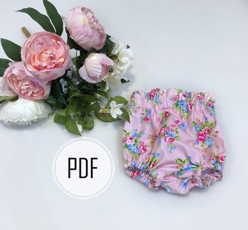 Baby Bloomers Sewing Pattern Pdf Bloomers Pattern Bloomer Etsy