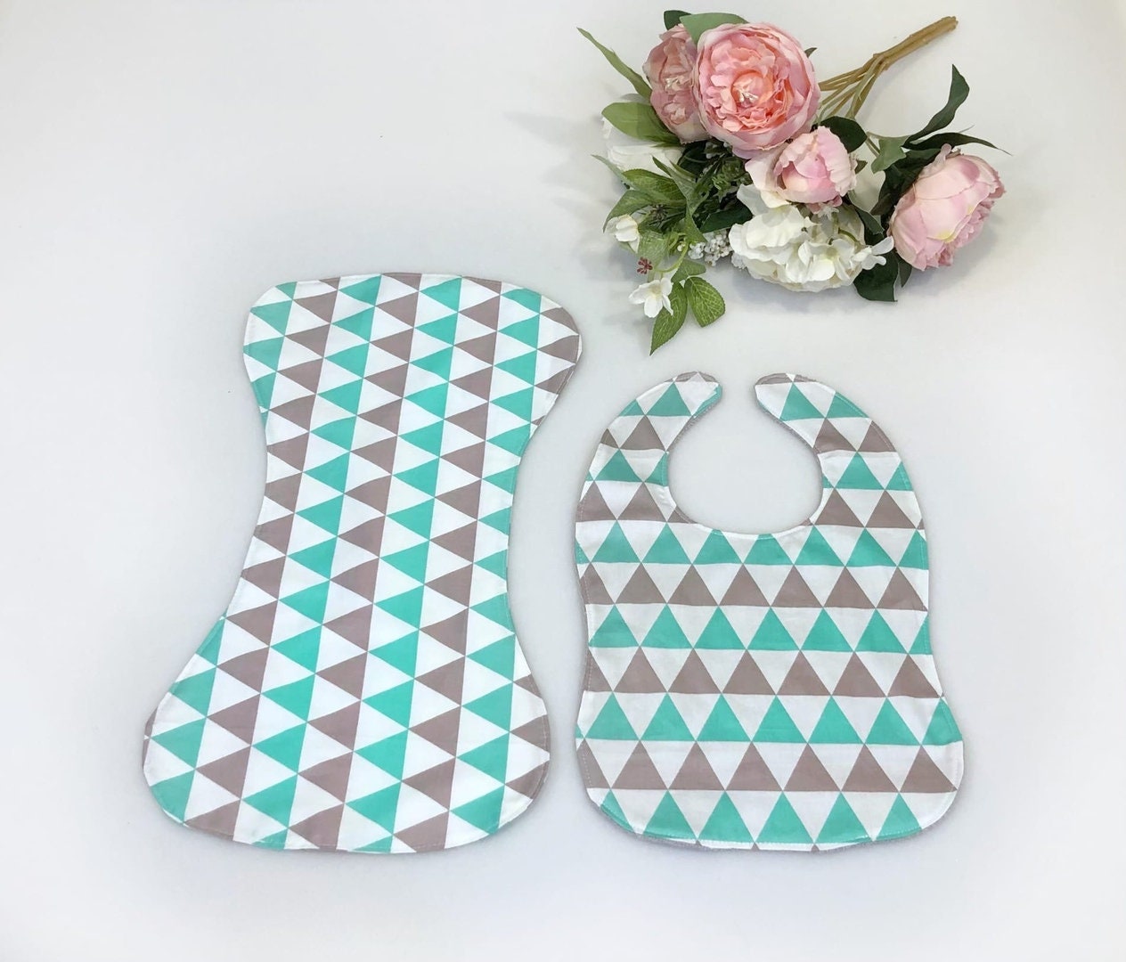 Kids bib pattern, burp pad pattern, Newborn pattern, baby bib pattern…