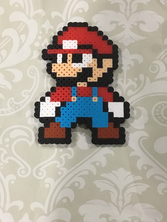 Pixel Art Perler Beads Super Smash Bros Super Smash Ultimate Mario
