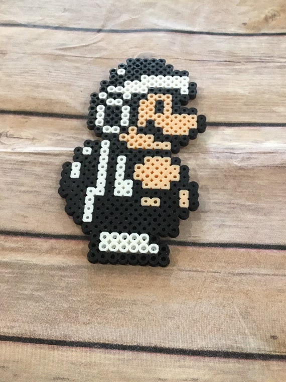 Glow in the Dark Mario Bros. Perler Bead Designs 