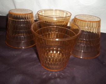 Vintage Oatmeal Cups Tumblers Quaker Crystal Wedding Plastic YOUR ...
