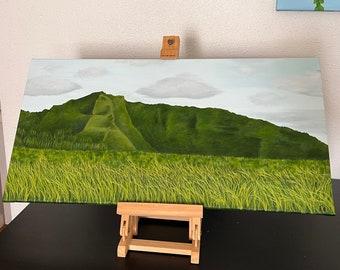 Sleepy Kauai - Original Acrylic Painting on Canvas