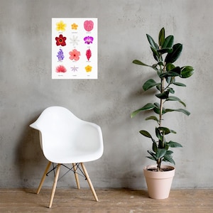 Flowers of Hawaii Quality Matte Poster