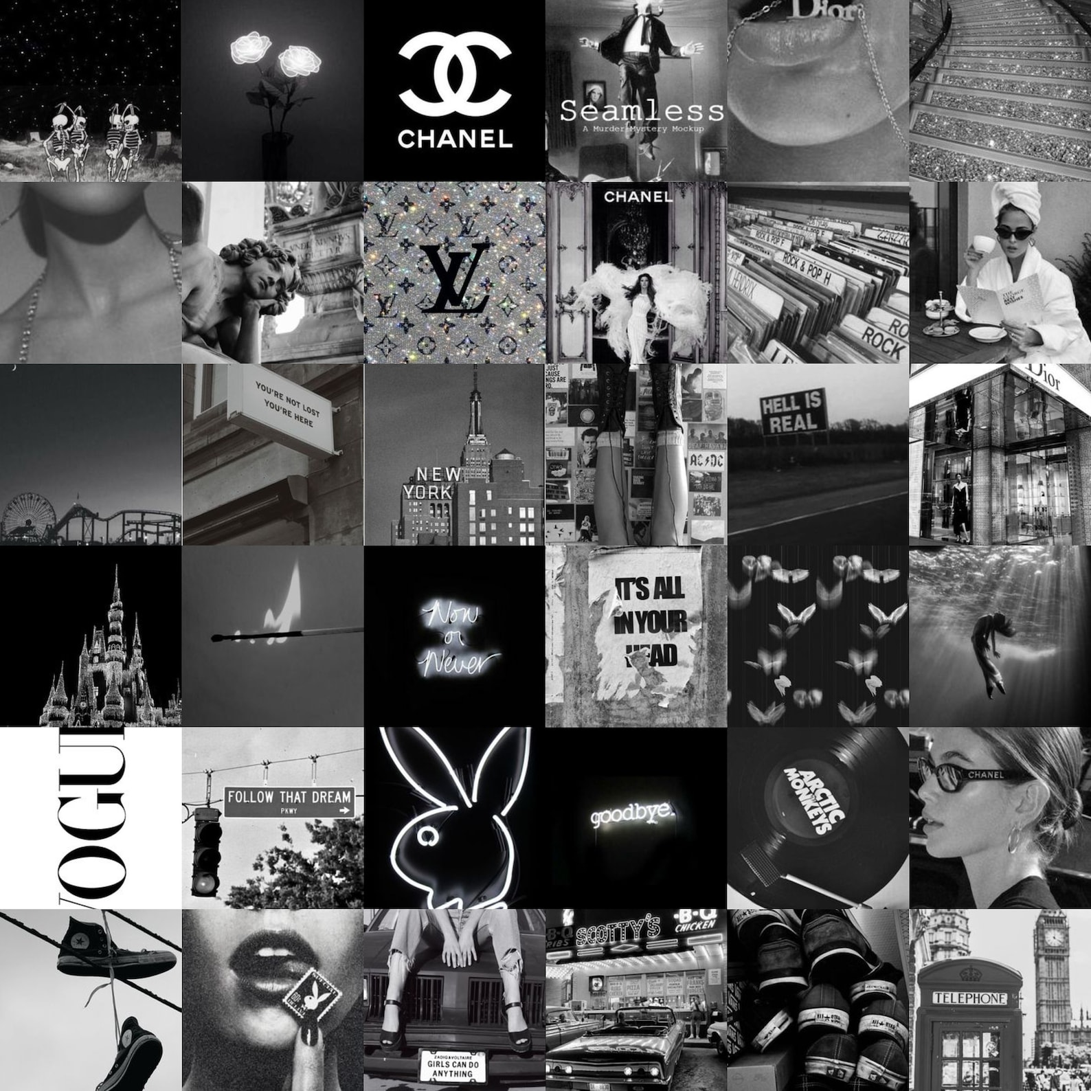 Эстетичные картинки на стену распечатать