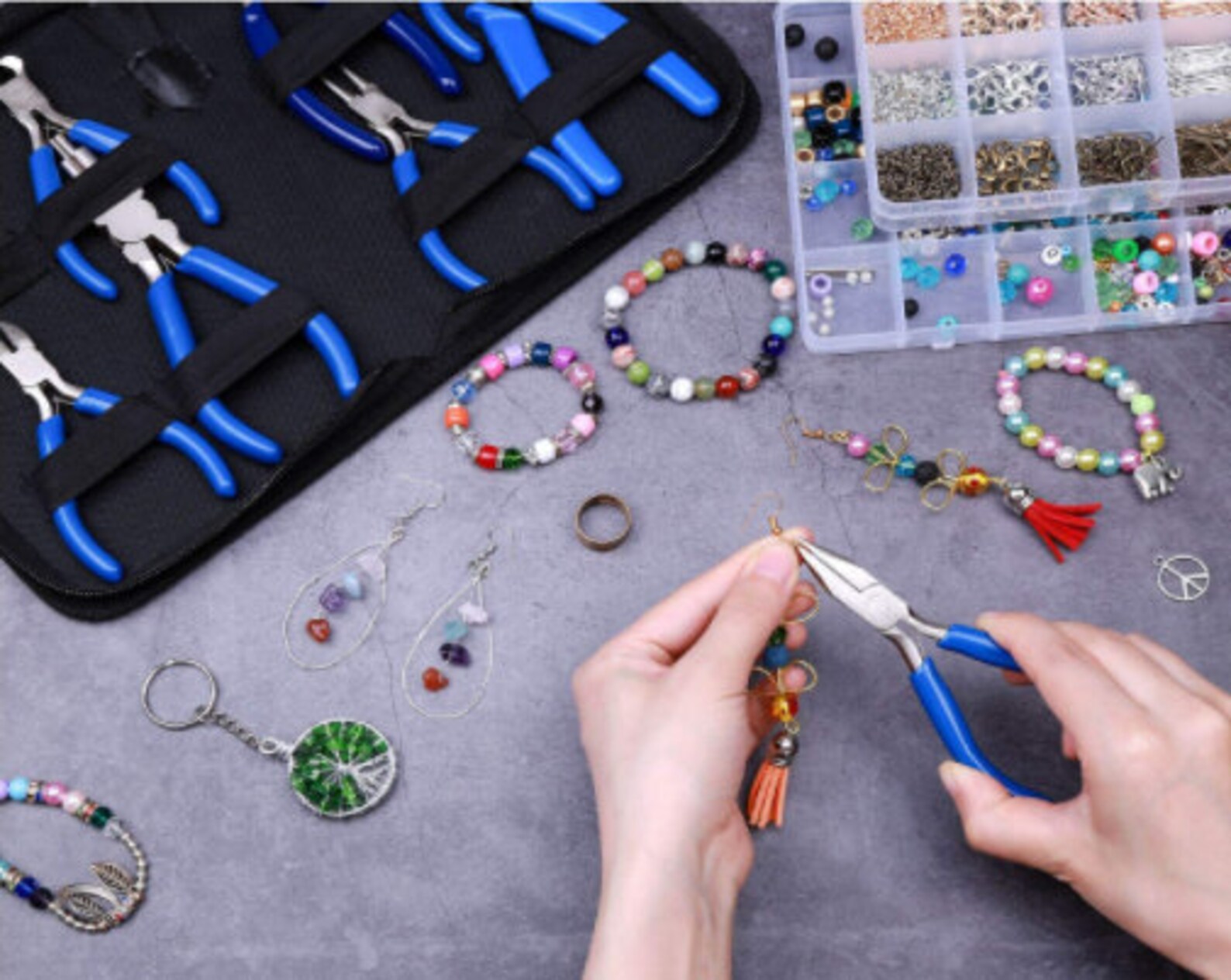 Jewelry Pliers 8pcs Jewelry Making Pliers Tools Jewelry Etsy