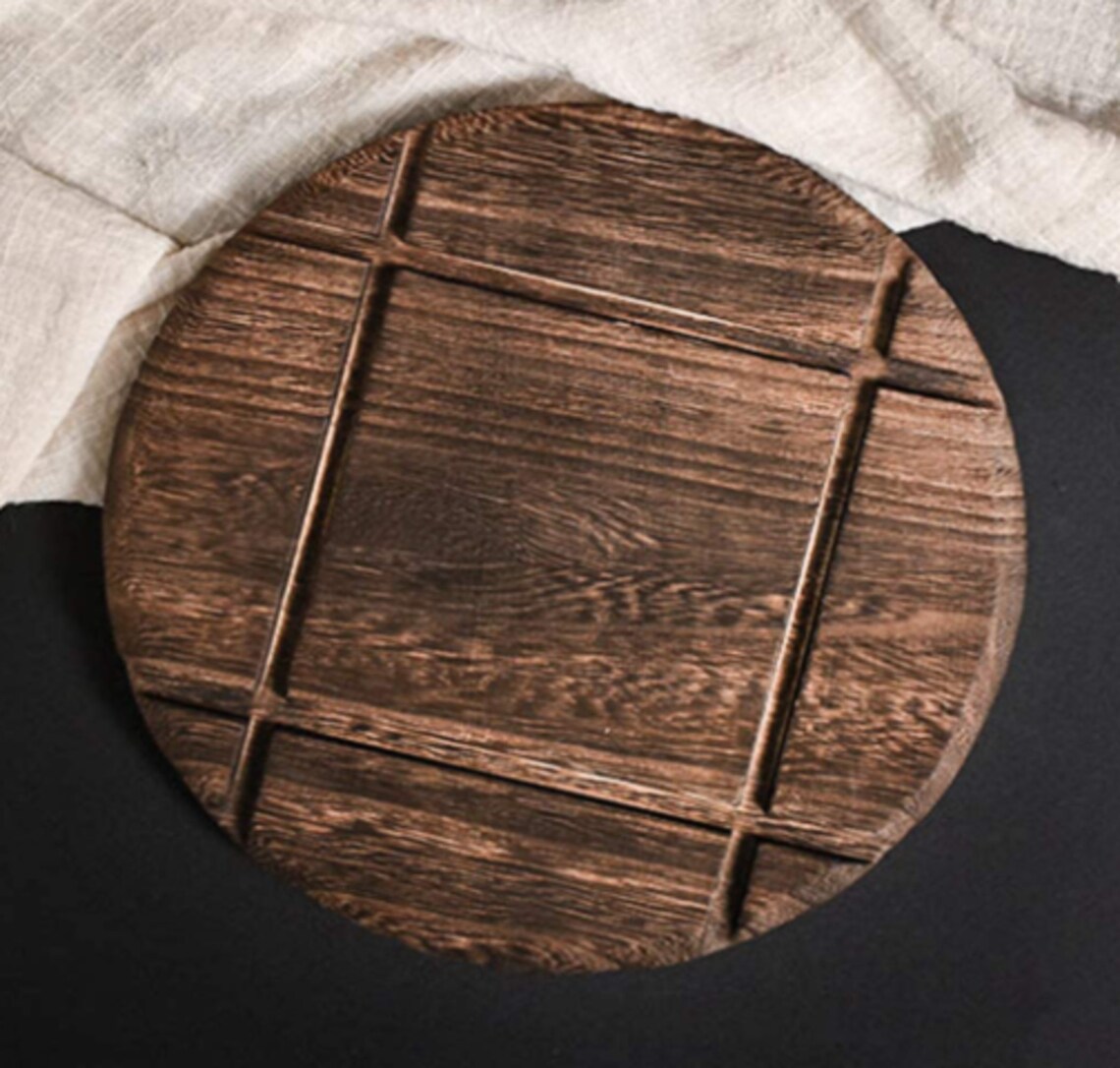 3 Pack Best Wood Trivet for Countertops Dining Table Vintage Etsy