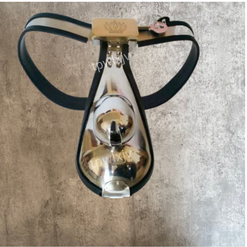  Chastity Belt Man Male Chastity Belt bdsms Toys Extreme  y-Shaped Design Made of Stainless Steel Chastity cage Penny cage Metal Sex  toyset for Men bdms Sex Toys 60-150cm,100/110cm(39/43in) : טיפוח הבריאות