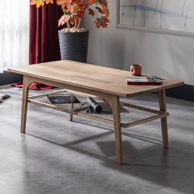 White Oak Coffee Table - Etsy
