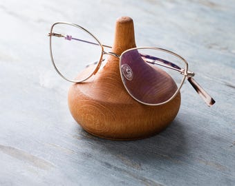 Eyeglasses Holder, Eyeglasses Stand, Wooden Eyewear Stand, Spectacles Organizer for Office Desk, Sunglasses Holder,Bedside Stand for Glasses