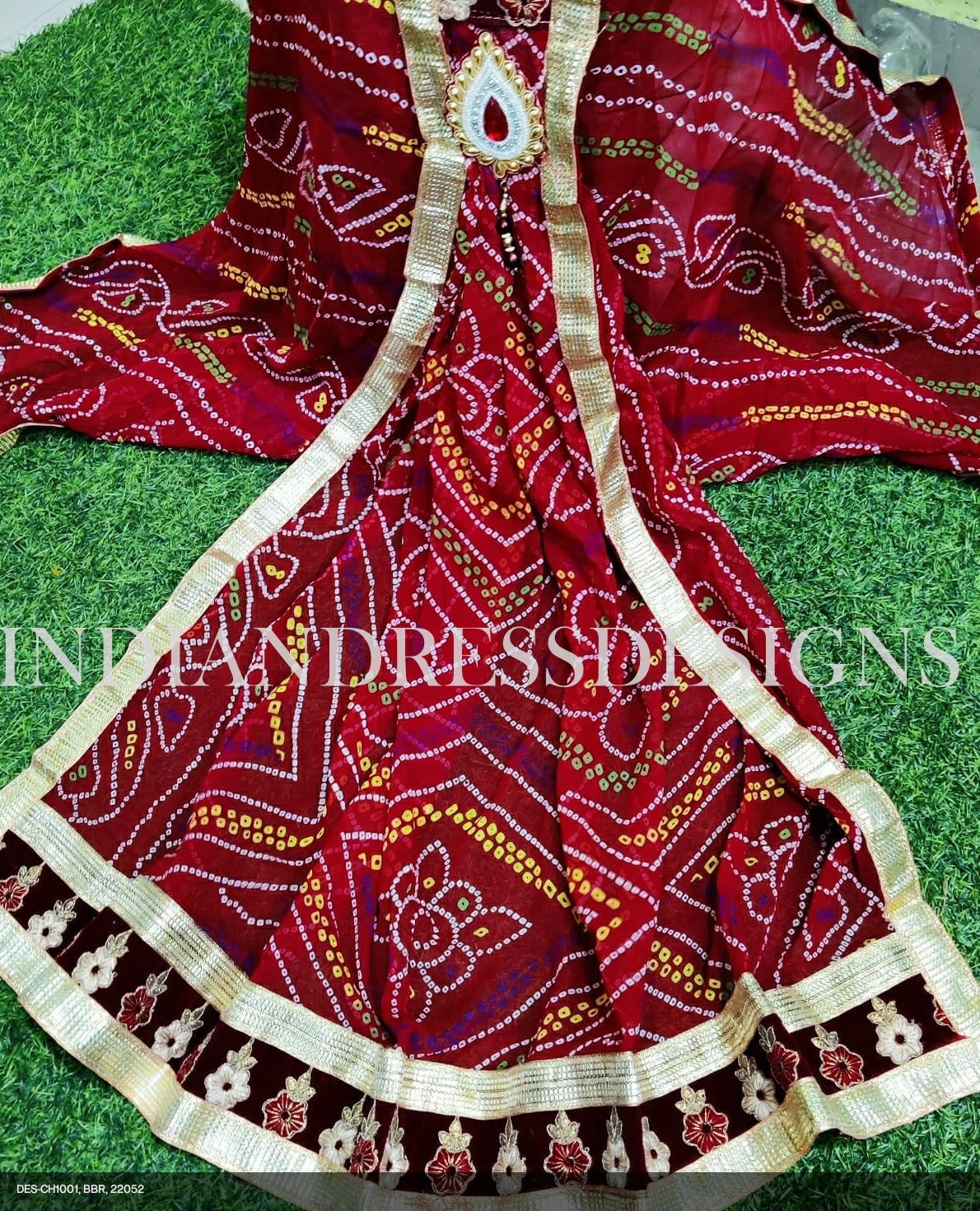 Rajasthani Bandhej Dupatta Marwadi Chunri Stole Etsy UK