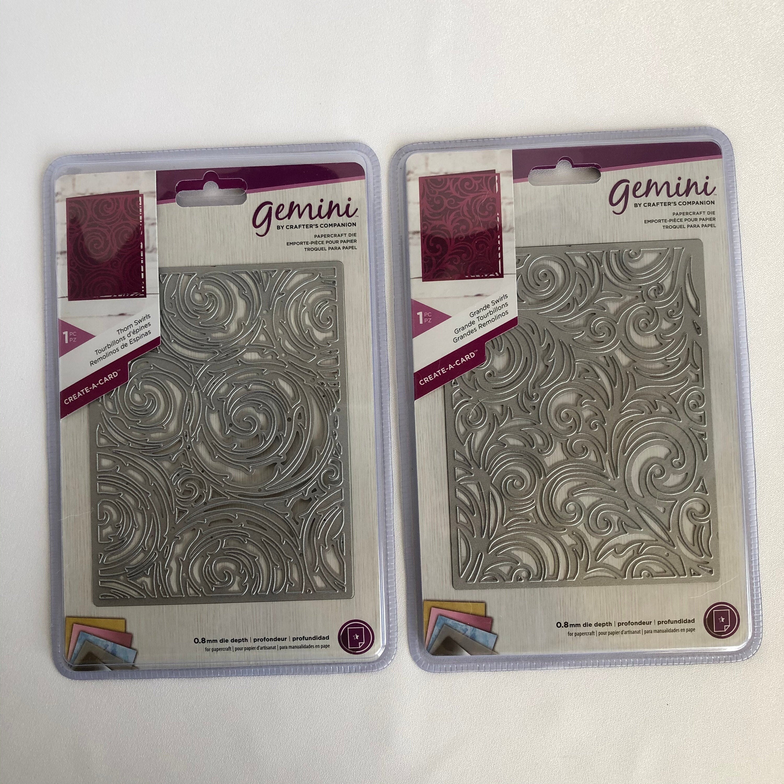 Create A Card Panel Dies Gemini Crafters Companion Etsy