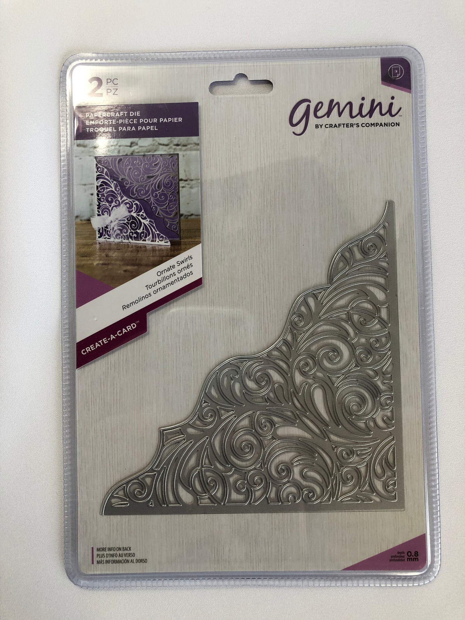 Create A Card Gemini Crafters Companion Papercraft | Etsy