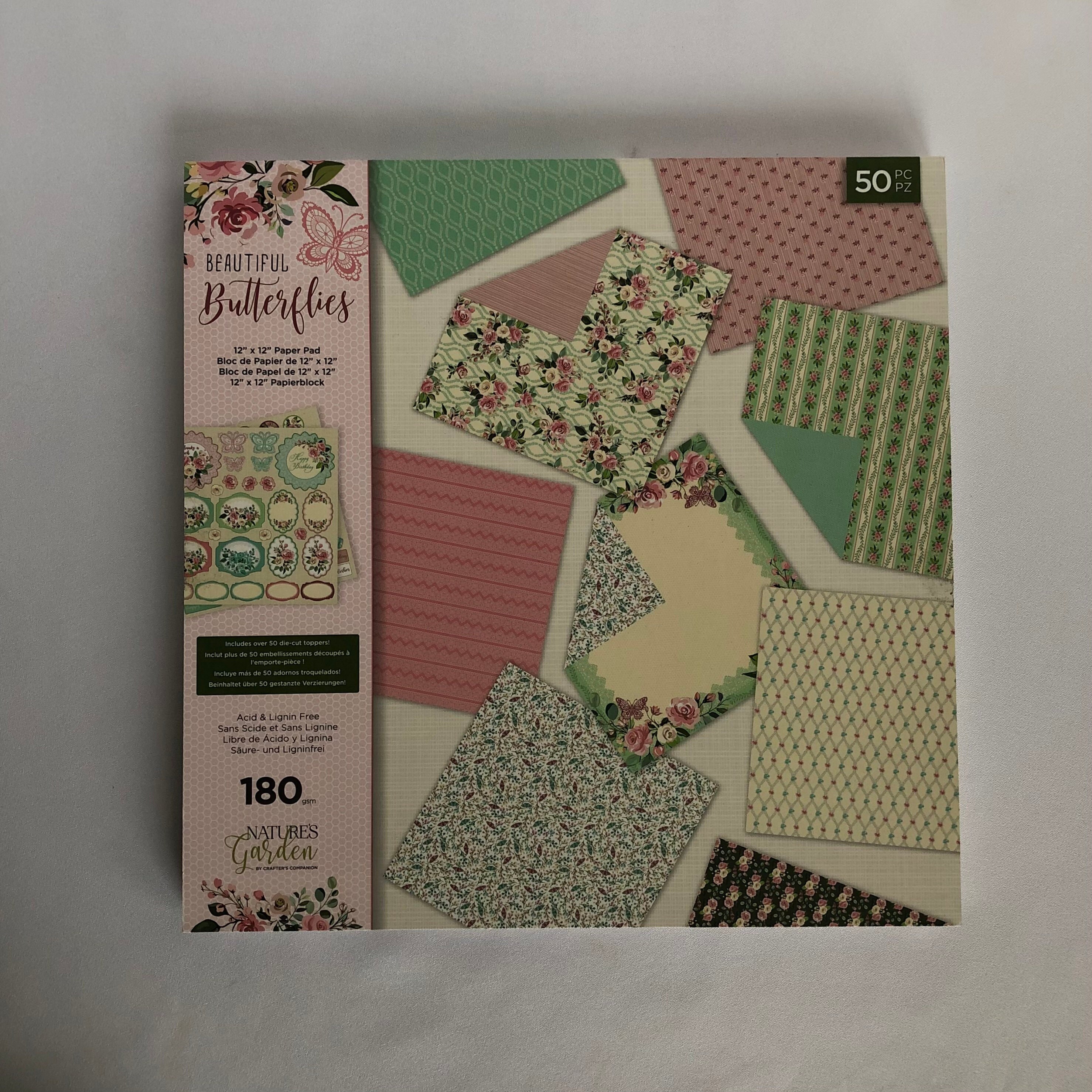 Papel hermoso! Parte 1 Para Scrapbook y paper crafting Pads 6x6 