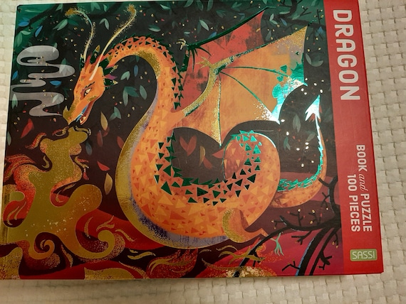 Sassi Book ad Puzzle - DRAGON Sassi Book ad Puzzle - DRAGON